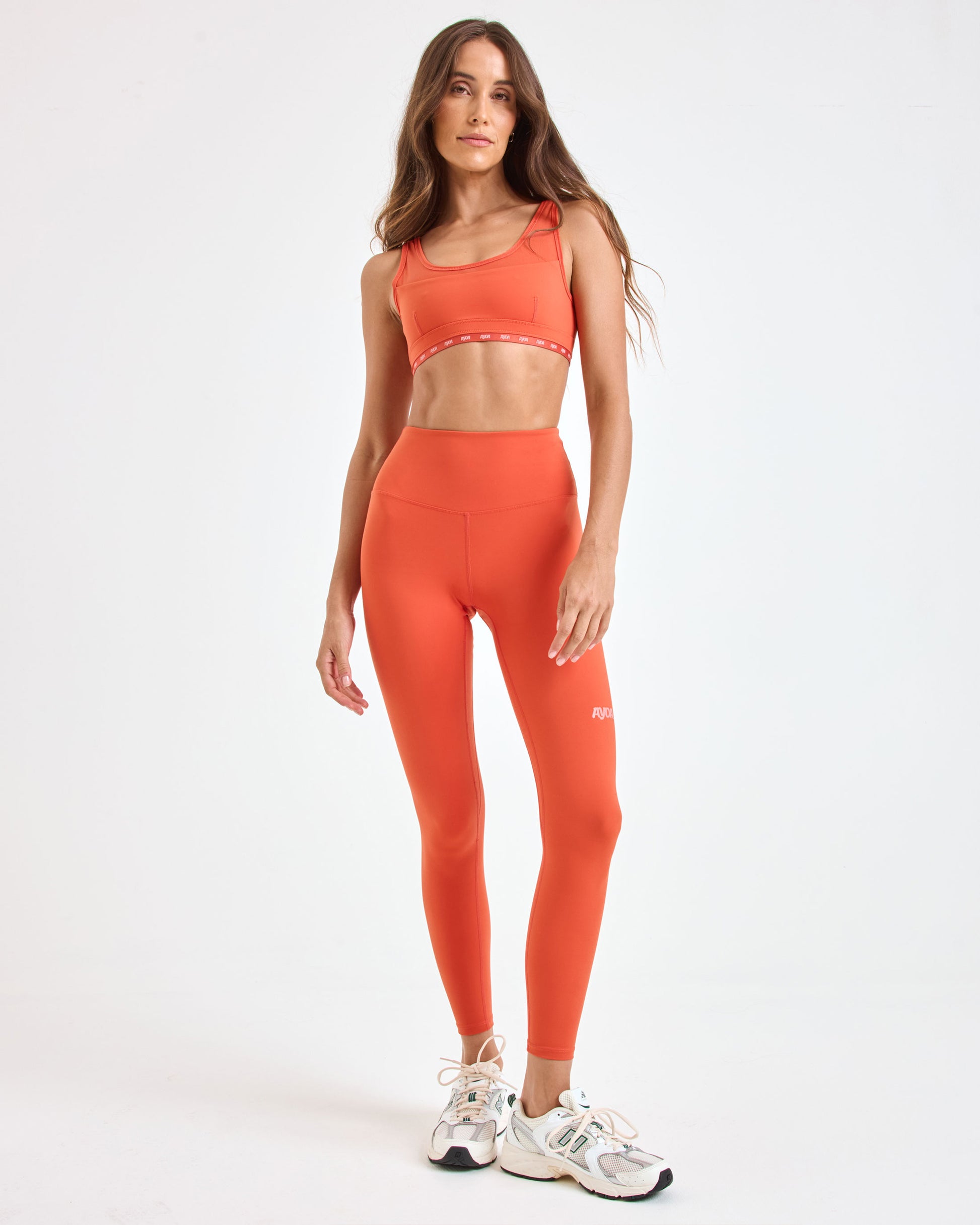 Ayda Activewear - Gwen Bra - Coral