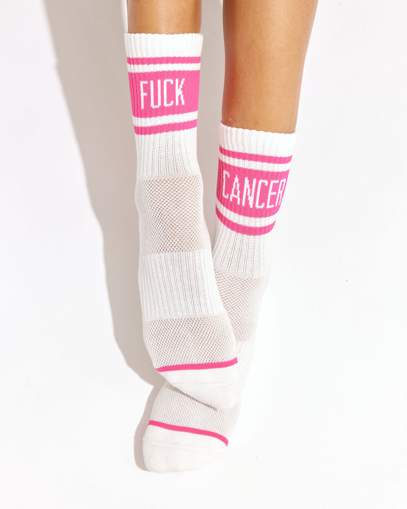 Fuck Cancer Socks