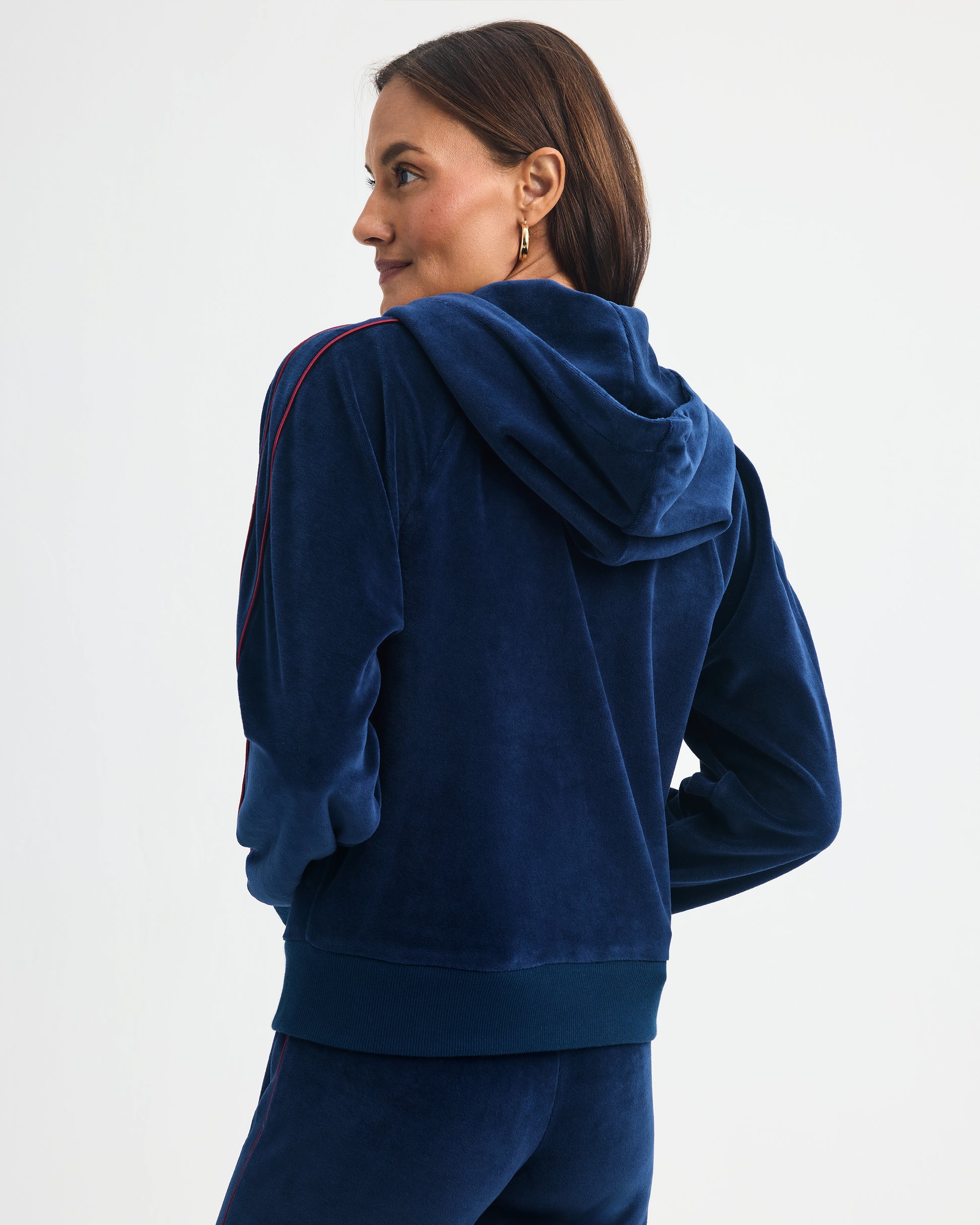 Ayda Activewear - Ambia Velour Hoodie