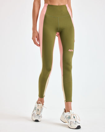 Ayda Activewear - Coco Performance Legging - Olive