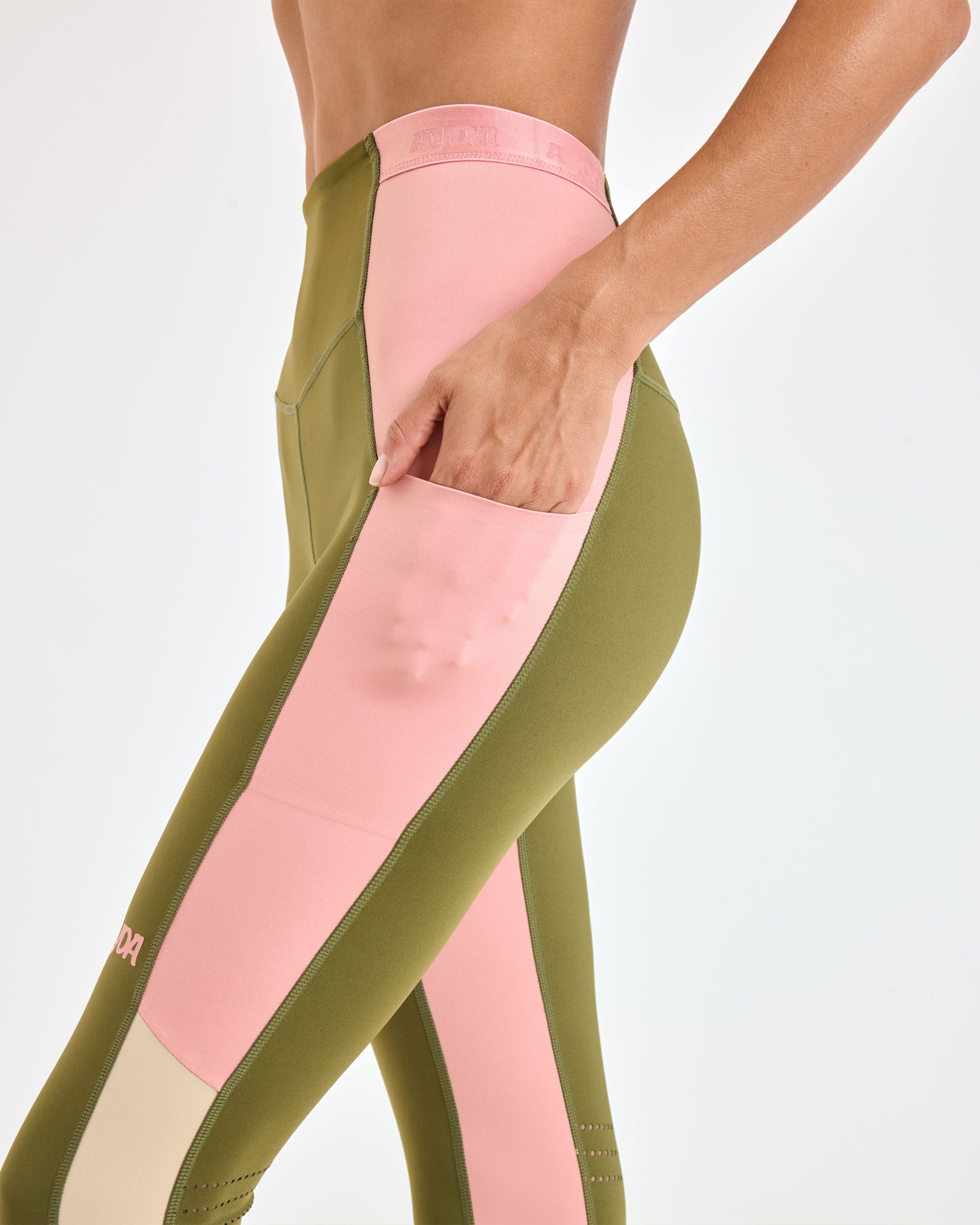 Ayda Activewear - Coco Performance Legging - Olive