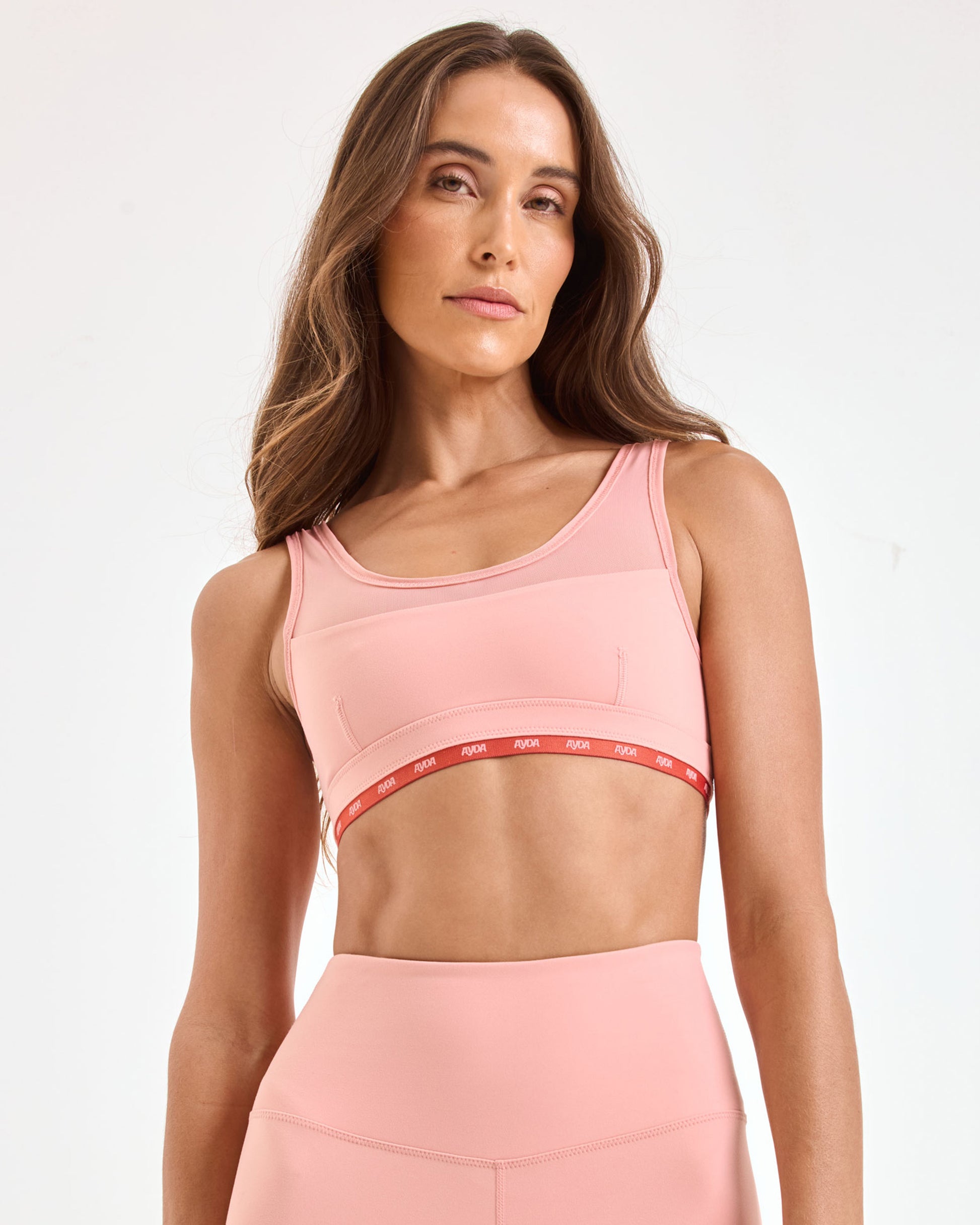 Ayda Activewear - Gwen Bra - Blush