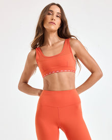 Ayda Activewear - Gwen Bra - Coral