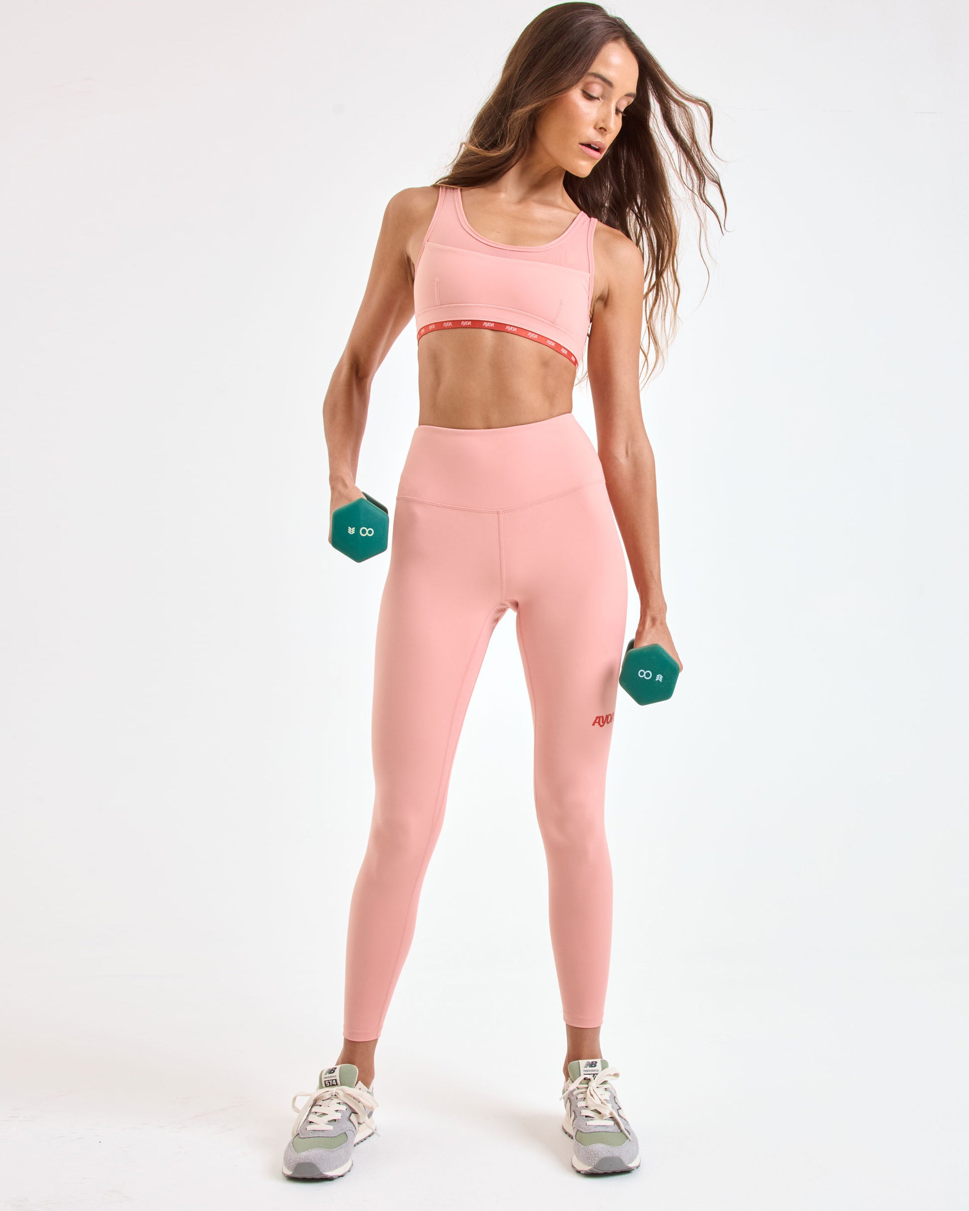 Ayda Activewear - Gwen Legging - Blush