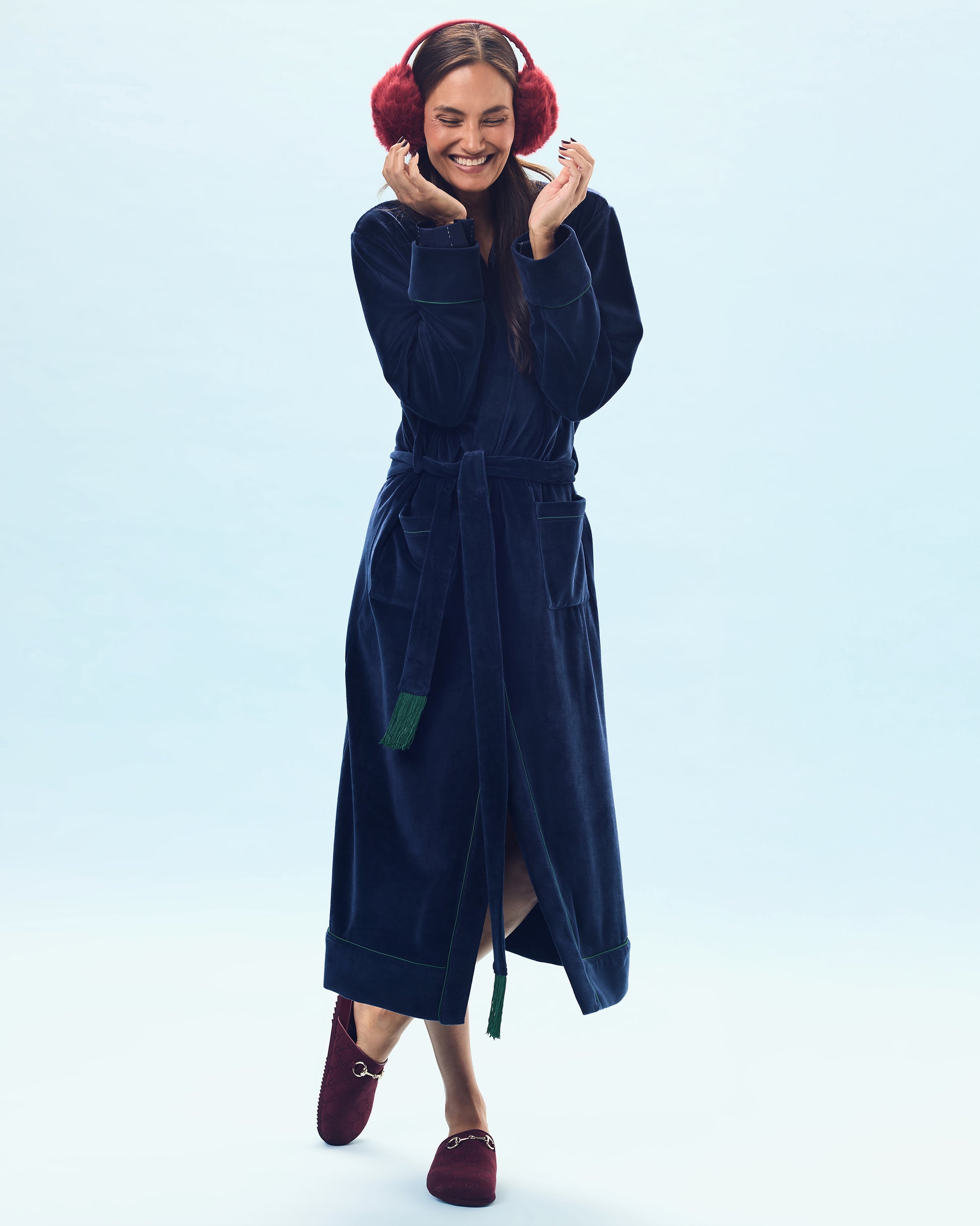 Ayda Activewear - Velour Robe