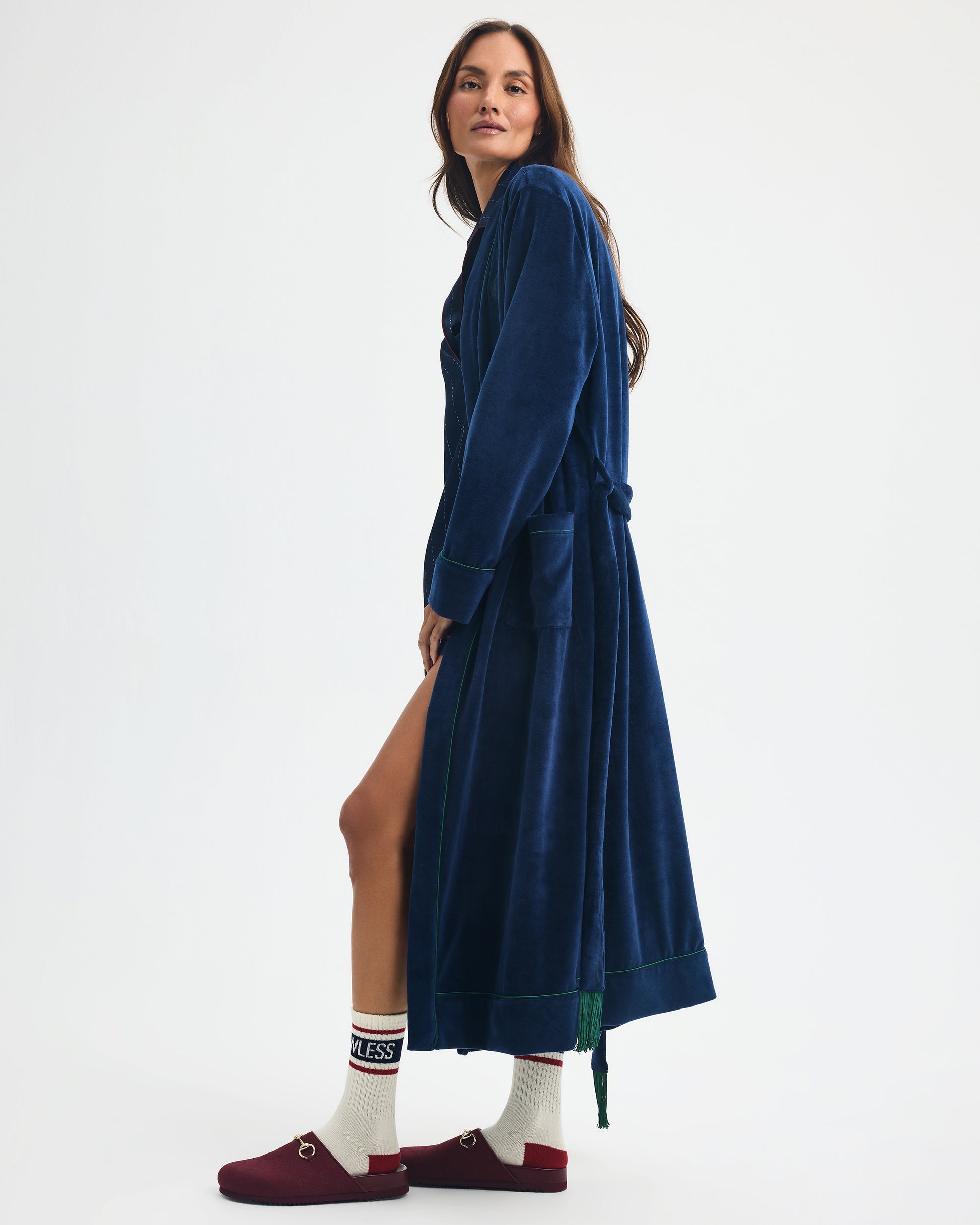 Ayda Activewear - Velour Robe