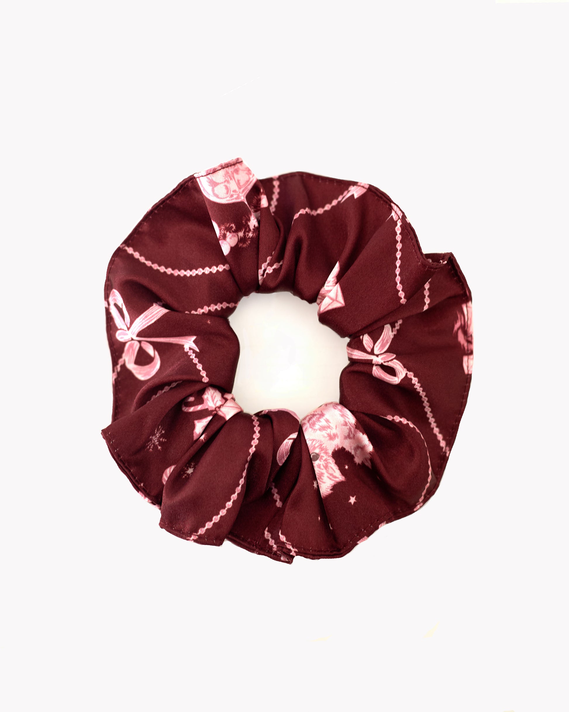 Ayda Activewear - Scrunchie Burgundy